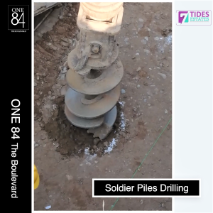 Soldier Piles Drilling